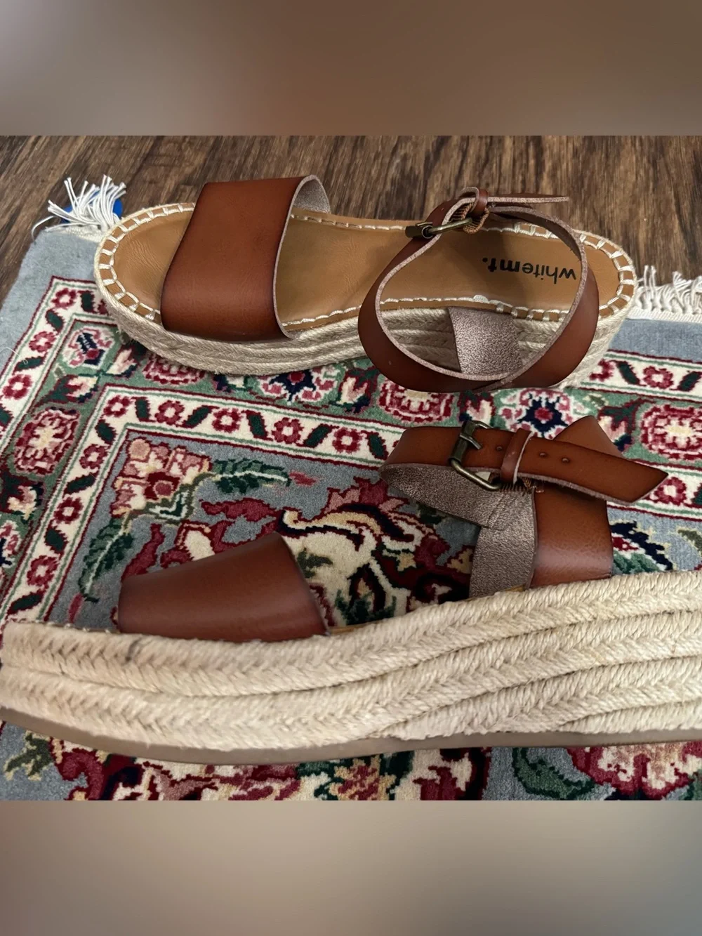 Whitemt. lightly worn